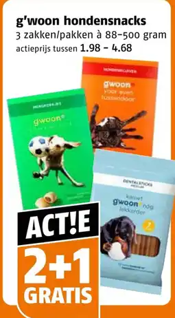 Poiesz g'woon hondensnacks aanbieding