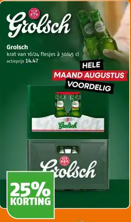 Poiesz Grolsch aanbieding