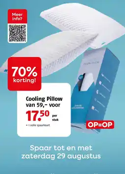 Poiesz Cooling pillow aanbieding