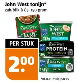 Poiesz John West tonijn aanbieding