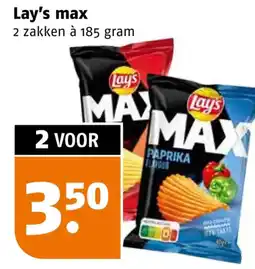 Poiesz Lay's max aanbieding