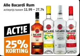 Poiesz Alle Bacardi Rum aanbieding