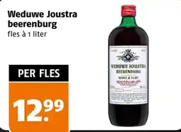 Poiesz Weduwe Joustra beerenburg aanbieding
