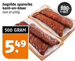 Poiesz Gegrilde spareribs aanbieding