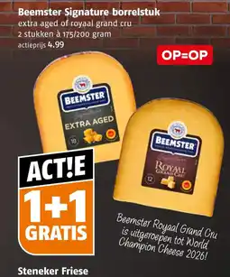 Poiesz Beemster Signature borrelstuk aanbieding