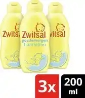 Bol.com Zwitsal Baby Goedemorgen Haarlotion - 3 x 200 ml - Voordeelverpakking aanbieding