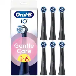 MediaMarkt Oral-b Opzetborstel Io Gentle Care 6pcs Zwart aanbieding