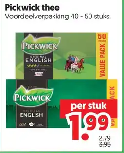 Dekamarkt Pickwick thee aanbieding
