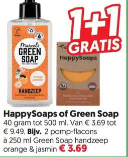 Dekamarkt HappySoaps of Green Soap aanbieding