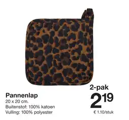 Zeeman Pannenlap aanbieding