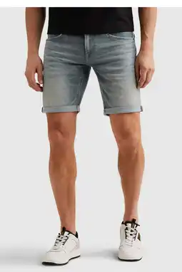 Wehkamp PME Legend TAILWHEEL denim slim short lichtblauw aanbieding