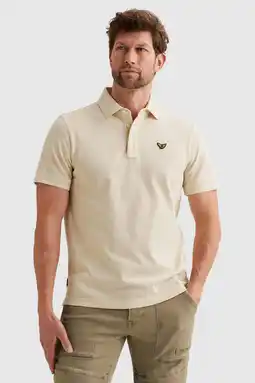 Wehkamp PME Legend regular polo ecru aanbieding