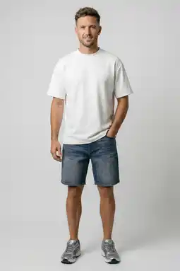 Wehkamp Cars regular short dark blue denim aanbieding