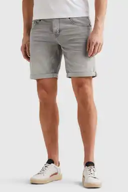 Wehkamp PME Legend CARIOR denim tapered short grijs aanbieding