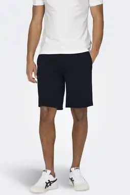 Wehkamp ONLY & SONS ONSMARK regular chino short donkerblauw aanbieding