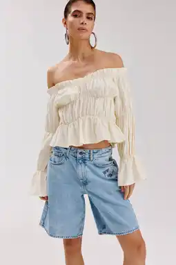 Wehkamp HARPER & YVE top ecru aanbieding