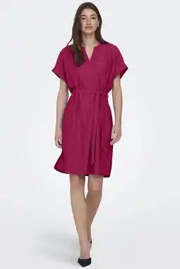 Wehkamp ONLY korte jurk roze aanbieding