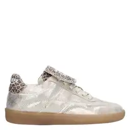 Wehkamp Braqeez leren sneakers champagne aanbieding
