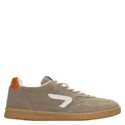 Wehkamp HUB Vancouver suède sneakers taupe aanbieding