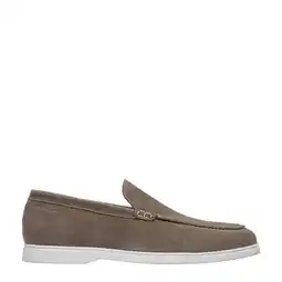 Wehkamp Van Lier Ascona suède loafers taupe aanbieding