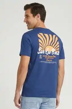 Wehkamp Cars regular T-shirt met backprint donkerblauw aanbieding
