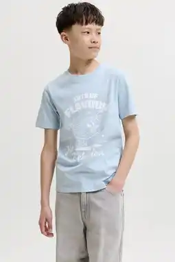 Wehkamp JACK & JONES JUNIOR T-shirt lichtblauw aanbieding