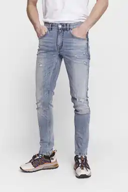 Wehkamp Redefined Rebel slim fit jeans RRStockholm exotic lagoon aanbieding