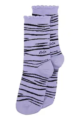 Wehkamp Alfredo Gonzales sokken Zebra lila aanbieding
