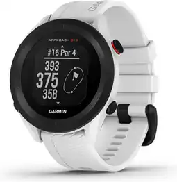 Bol.com Garmin Approach S12 Smartwatch - 5ATM Waterdicht - Wit aanbieding