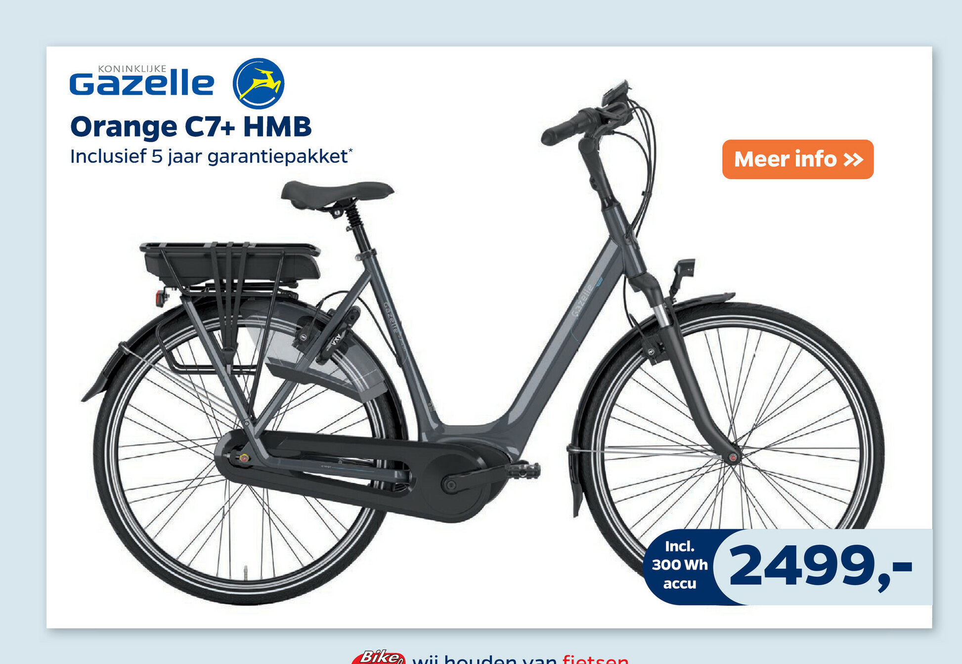 gazelle orange c7 aanbieding