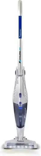 Bol.com TurboTronic TT-FG6 2-in-1 Steelstofzuiger met flexibele arm - ingebouwde kruimeldief - Zilver/Blauw aanbieding