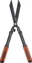 Bol.com BLACK+DECKER Heggenschaar - Gekartelde Stalen Bladen - 61 CM - Zwart/ Oranje aanbieding