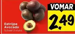 Vomar Voordeelmarkt Eetrijpe Avocado aanbieding