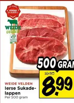 Vomar Voordeelmarkt WEIDE VELDEN lerse Sukade- lappen aanbieding
