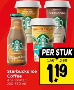 Vomar Voordeelmarkt Starbucks Ice Coffee aanbieding