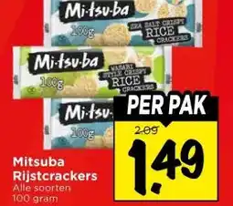 Vomar Voordeelmarkt Mitsuba Rijstcrackers aanbieding