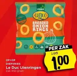 Vomar Voordeelmarkt DIEPVRIES Le Duc Uienringen aanbieding
