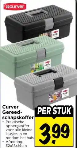 Vomar Voordeelmarkt Curver Gereed- schapskoffer aanbieding