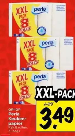 Vomar Voordeelmarkt Perla Keuken- papier aanbieding