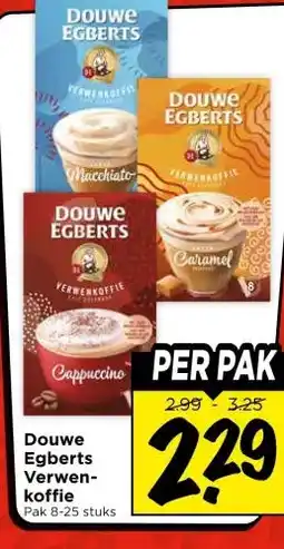 Vomar Voordeelmarkt Douwe Egberts Verwen- koffie aanbieding