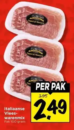Vomar Voordeelmarkt Italiaanse Vlees- warenmix aanbieding