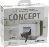 Bol.com Moderna Kattenbak/Kattenmand - Grijs - 47.5 x 39.5 x 40 cm aanbieding