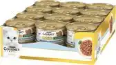 Bol.com Gourmet Gold Malse Lekkernijen - 24 x 85 g – Zeevis – Kattenvoer Natvoer aanbieding