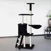 Bol.com Katten Krabpaal Saar zwart Kattenhuis aanbieding