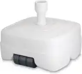Bol.com CN Continental Kunststof Parasolvoet Wit | Vulbaar 45 liter aanbieding