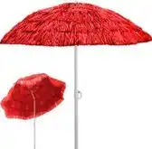 Bol.com Kingsleeve Parasol Hawai - Rond 160cm - Rood aanbieding