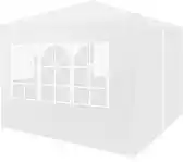 Bol.com vidaXL - Partytent - 3x3 - m - wit aanbieding