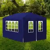 Bol.com vidaXL - Partytent - 3x4 - m - blauw aanbieding