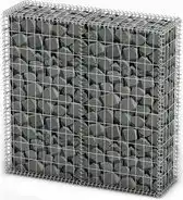 Bol.com vidaXL - Schanskorf - met - deksels - 100x100x30 - cm - gegalvaniseerd - draad aanbieding