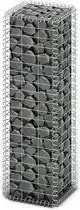 Bol.com vidaXL - Schanskorf - met - deksels - 100x30x30 - cm - gegalvaniseerd - draad aanbieding